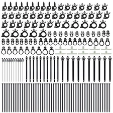 200pcs Wire Harness Clip Assortment 15 Sizes Nylon Cable Ties & Retainers for GM