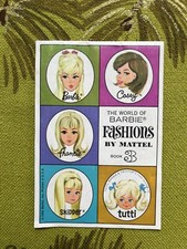 World Of Barbie Fashions Book 3 Mattel 1966 Barbie Casey Francie Skipper