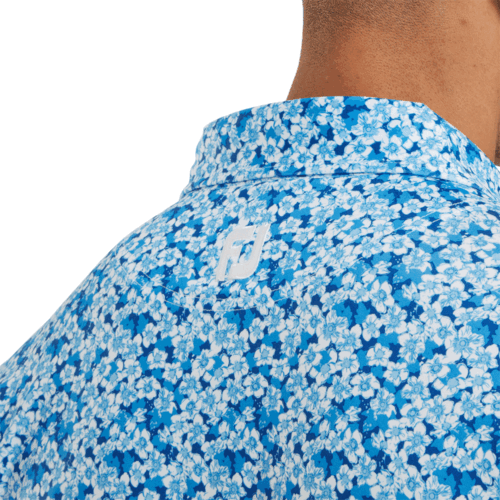 FOOTJOY 2025 PRIMROSE PRINT MENS GOLF POLO SHIRT / ALL COLOURS @ 45% OFF RRP - Picture 12 of 22