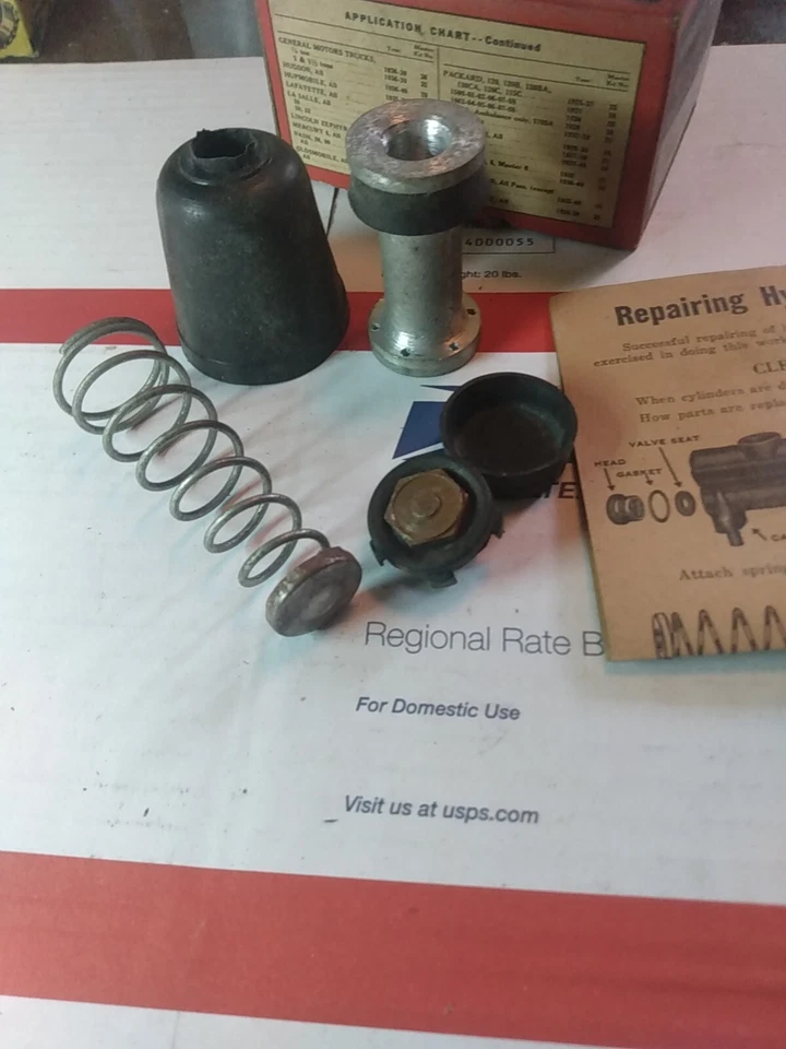 1939 To 1940 Ford V8 And 1/2 Truck Mercury 8 Lincoln Zephyr Master Cylinder Kit - Image 3 of 3