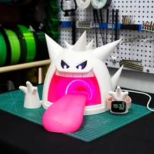 Gigantamax Gengar Mega Wireless Charger Luminous Charging iPhones Watch Airpods