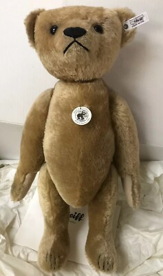 NIB Steiff Teddy Bear PGB 35 Replica 1904 403026 Dark Blond | eBay