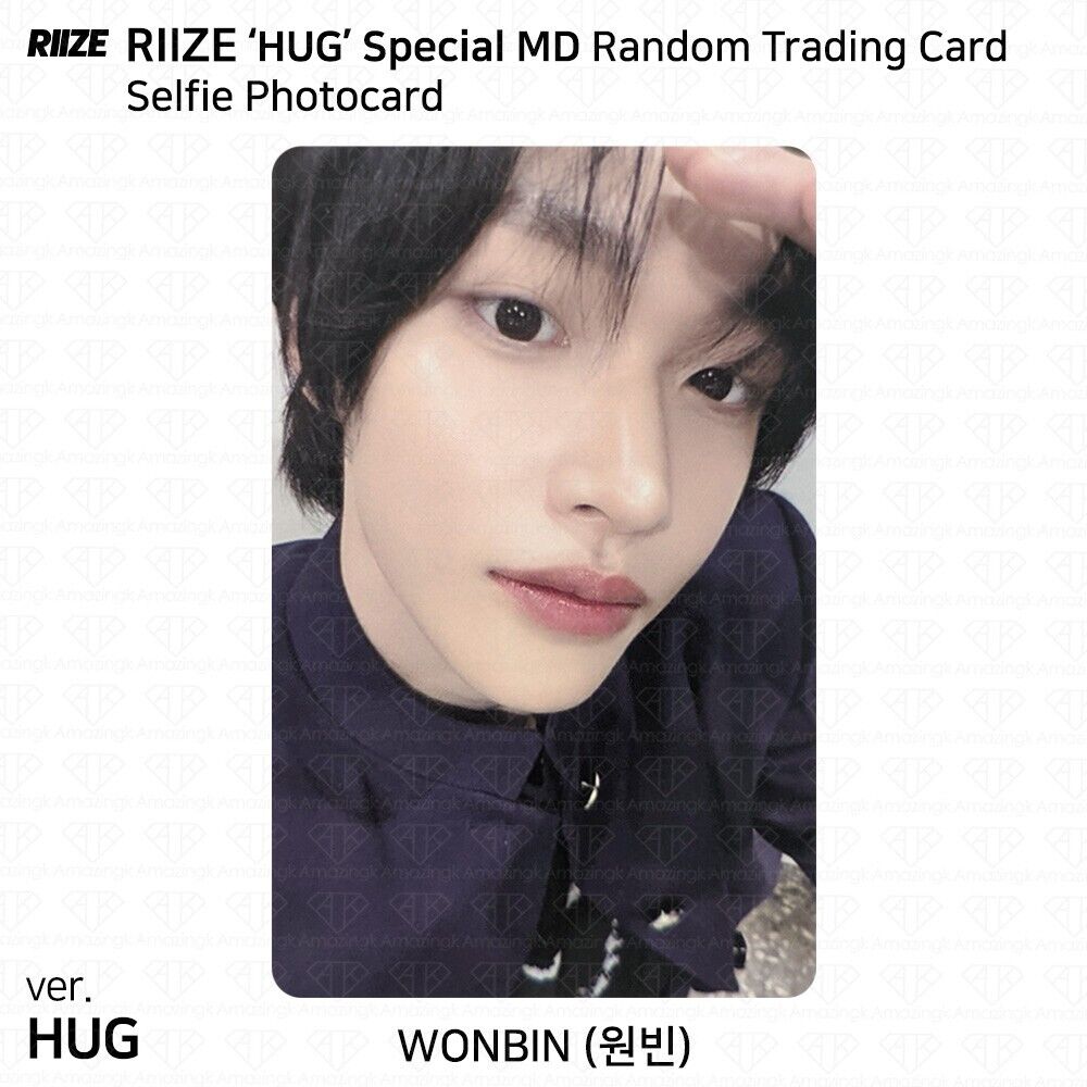 RIIZE 'HUG' Special MD Random Trading Card HUG Ver Selfie RIIZE 'HUG' Special MD Random Trading Card HUG Ver Selfie