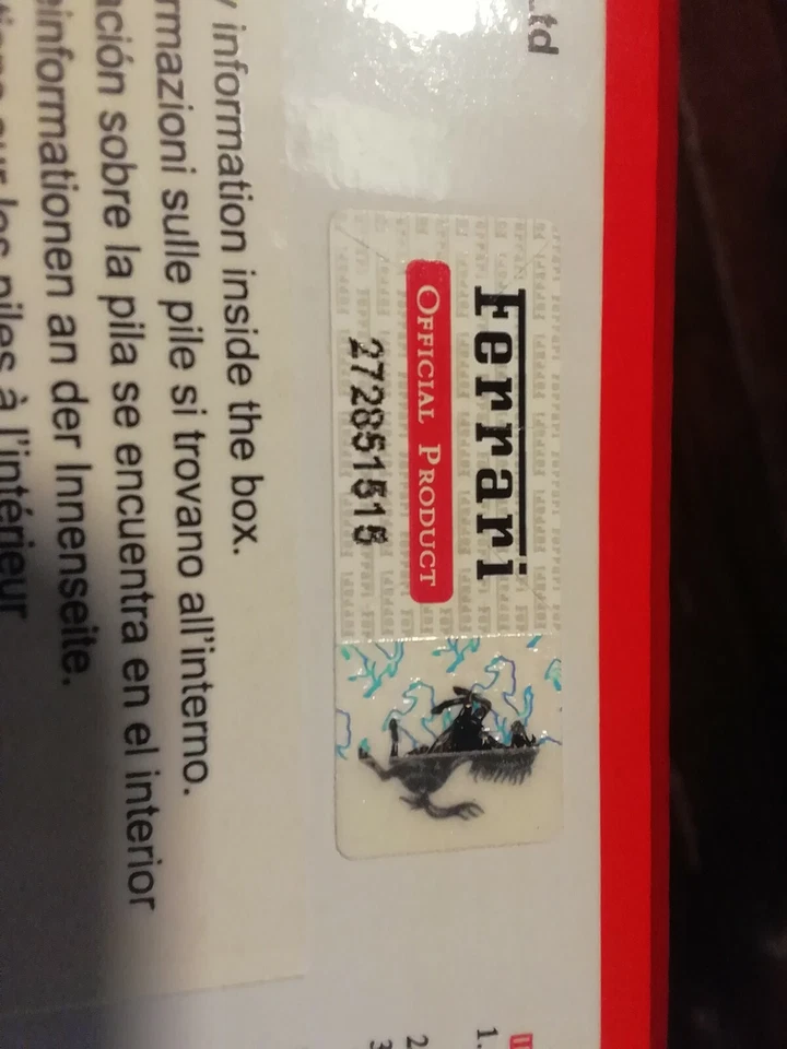 Modellino radiocomandato ferrari 488gtb ufficiale scala1:32 in box istr. italia - Immagine 3 di 4