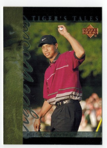 TIGER WOODS 2001 Upper Deck TIGER\'S TALES Insert #TT18