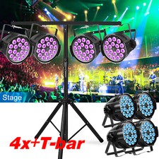 270W 18 LED Par Stage Light DMX RGBW Disco Show DJ Lighting Aluminum with T-bar