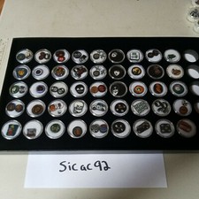 71 Greg Chase Murrine Images Slices Nips COE33 borosilicate glass milli