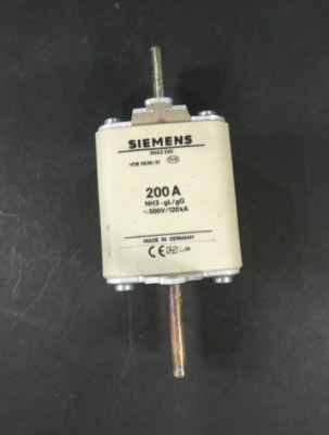Siemens 3NA3 340 Sicherungseinsatz | 200A | NH3-gL / gG | 500V | 120kA