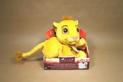 Disney SIMBA Plüsch - Der König der Löwen - 2003 Original - Hasbro - Sehr SELTEN