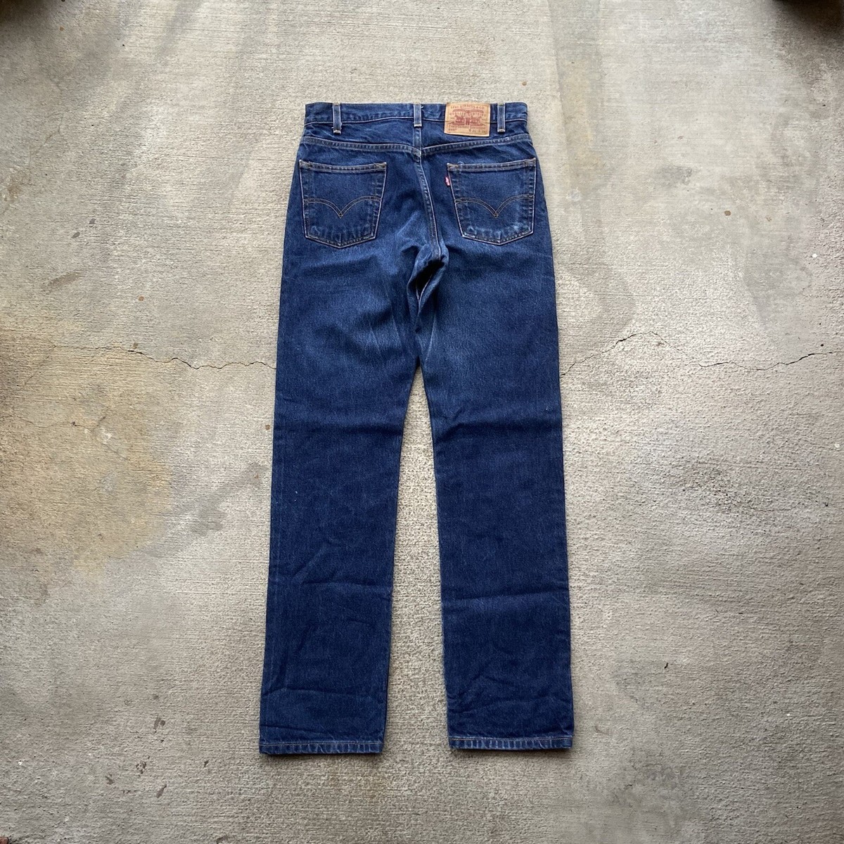 Vintage Levis 505 Jeans Mens 31x34 Blue Denim Regular Fit
