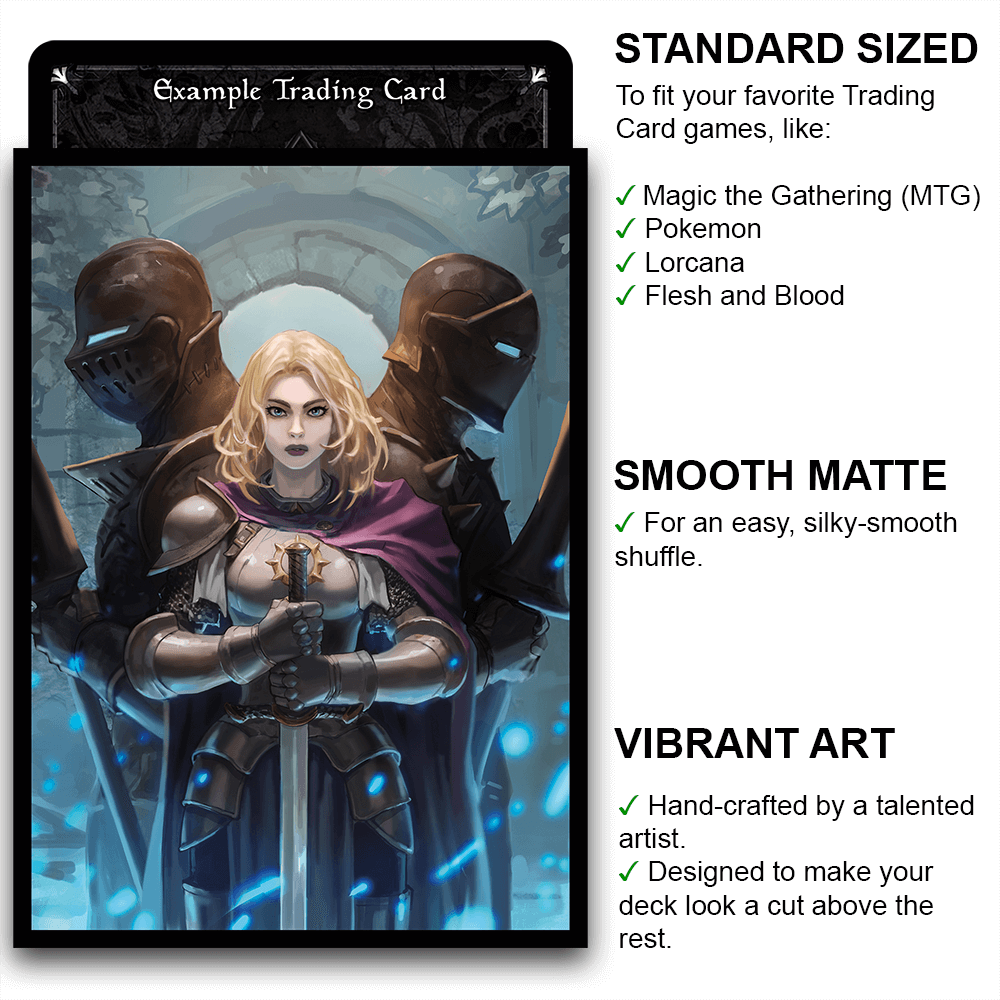 mage knight card sleeve size Laserox Inserts Ultimate Edition Game Accessory Each pack contains 100 TCG trading card sleeves that are 66mm x 92mm in size Sara Falcross  Knight Captain