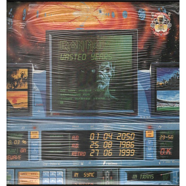 Iron Maiden Wasted Years Stranger In A Strange Land