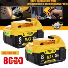 Pack DCB206 DCB205-2 For DeWalt 20V 20 Volt Max XR Lithium-Ion Battery 8.0AH US