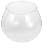 Clear Fish Bowl Round Aquarium Transparent Fish Tank Small Goldfish Aquarium