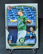 Daniel Susac 1st Rookie Card RC 2023 Bowman Prospects BP-5 Oakland Athletics