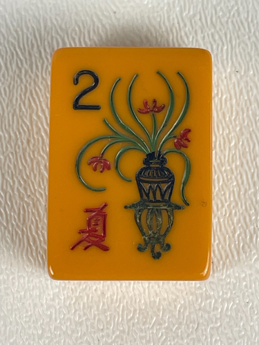Tú eliges "Diez Flores Faisán De Pie" Mahjong Mah Jongg Baquelita Repuesto - Imagen 54 de 61