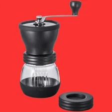 Hario Ceramic Coffee Mill Grinder Skelton Black MSCS-2B FREE shipping #947