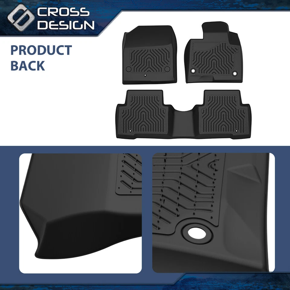 Alfombrillas de TPE para Hyundai Santa Fe Sport 2013-2018 modelo de 5 pasajeros Foto 4 de 4