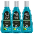 3X 250Ml Guhl Men Full & Strong Strengthening Shampoo For Fine Thin Hair