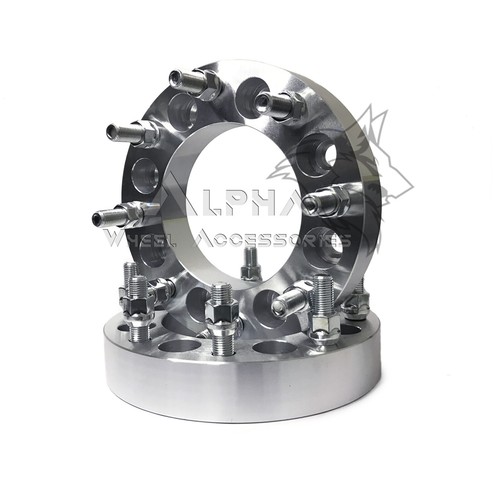 2Pc 8x180 To 8x6.5 Wheel Adapters Spacers 1.5" Thick For Chevy GMC 2500