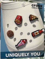 Uniquely you Crocs Jibbitz Collection 5 pack New Pizza Hot Sauce Cookie