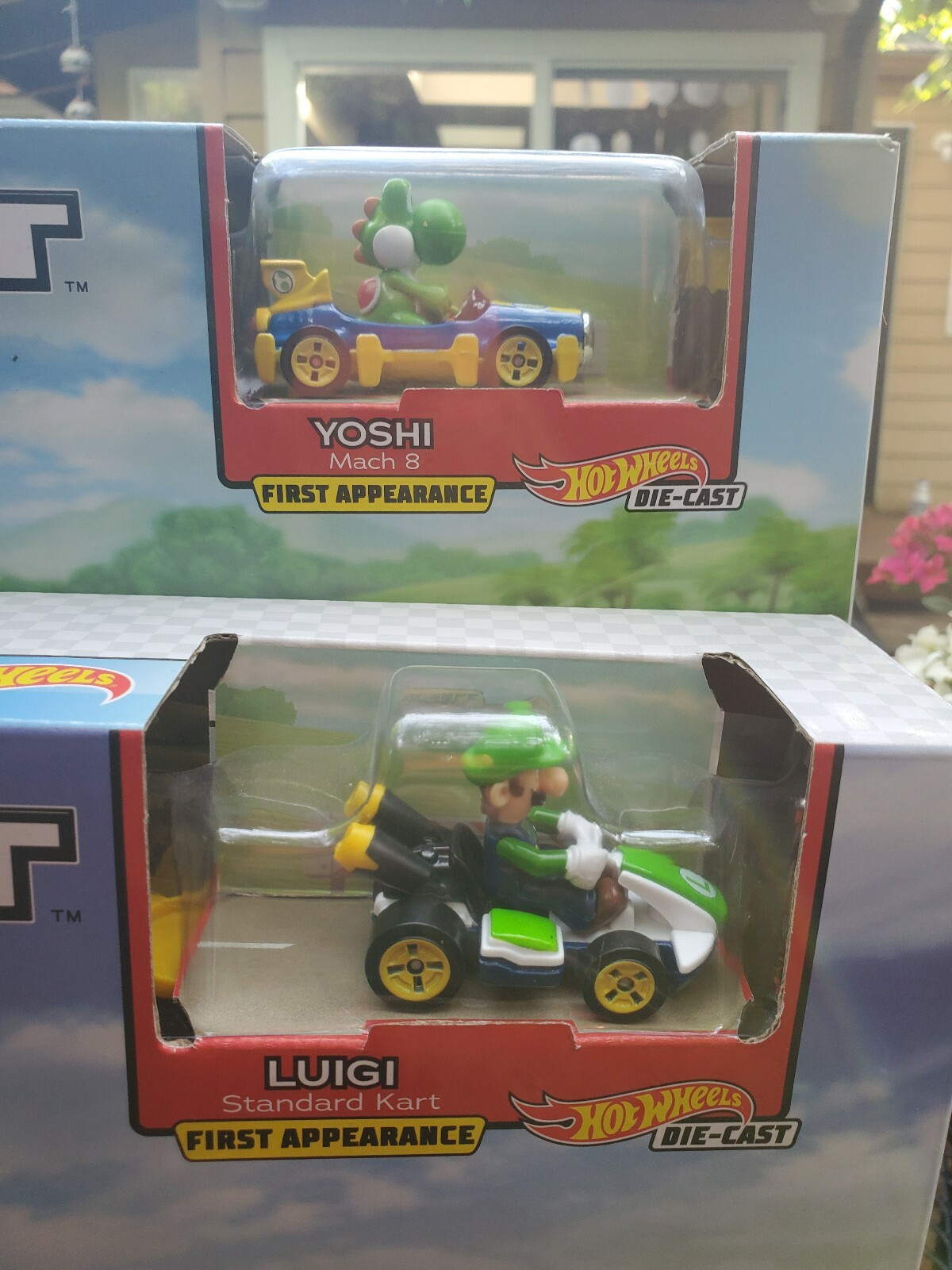 Hot Wheels Mario Kart Lot Piranha Plant & Thwomp Ruins Track Set eBay