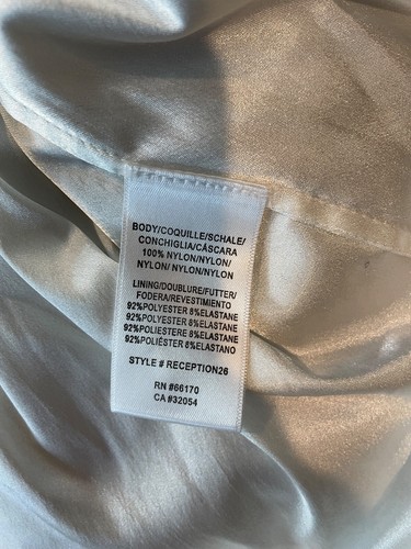 Robe femme Anthropologie BHLDN perles paillettes fleur de jour taille 4 PDSF : 395 $ - Photo 13 sur 14