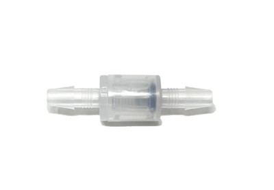 1/4'' Barb Polypropylene Ball Cone Spring Check Valve One Way Inline 2 PK