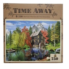 MasterPiece Time Away Creekside Mill 750 Piece Jigsaw Puzzle 24 X 18