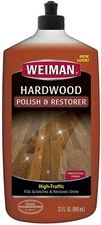 Weiman Wood Floor Polish and Restorer - 32 Ounce - High-Traffic Hardwood Floor