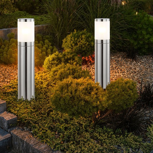 Stand Lampe Steh Strahler Garten Außen Weg Sockel Leuchte Einfahrt Beleuchtung - Bild 8 von 11
