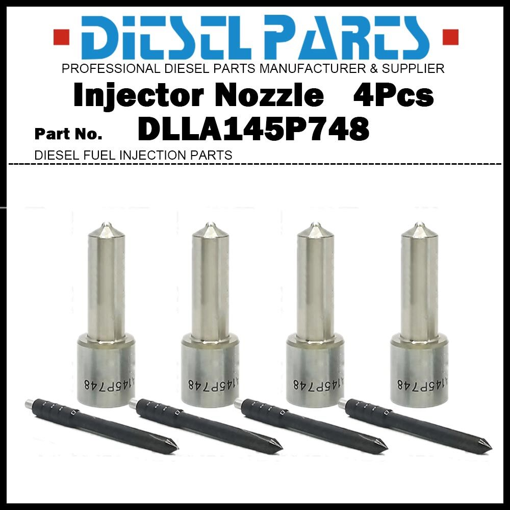 4x Injector Nozzle DLLA145P748 for BMW E46 E39 320D 520D