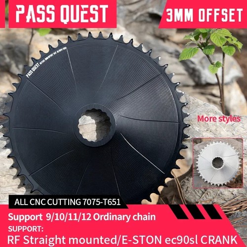 3mm Offset MTB Direct Mounted Chainring Raceface Wide Narrow 28T-54T Chainwheel - Picture 2 of 44