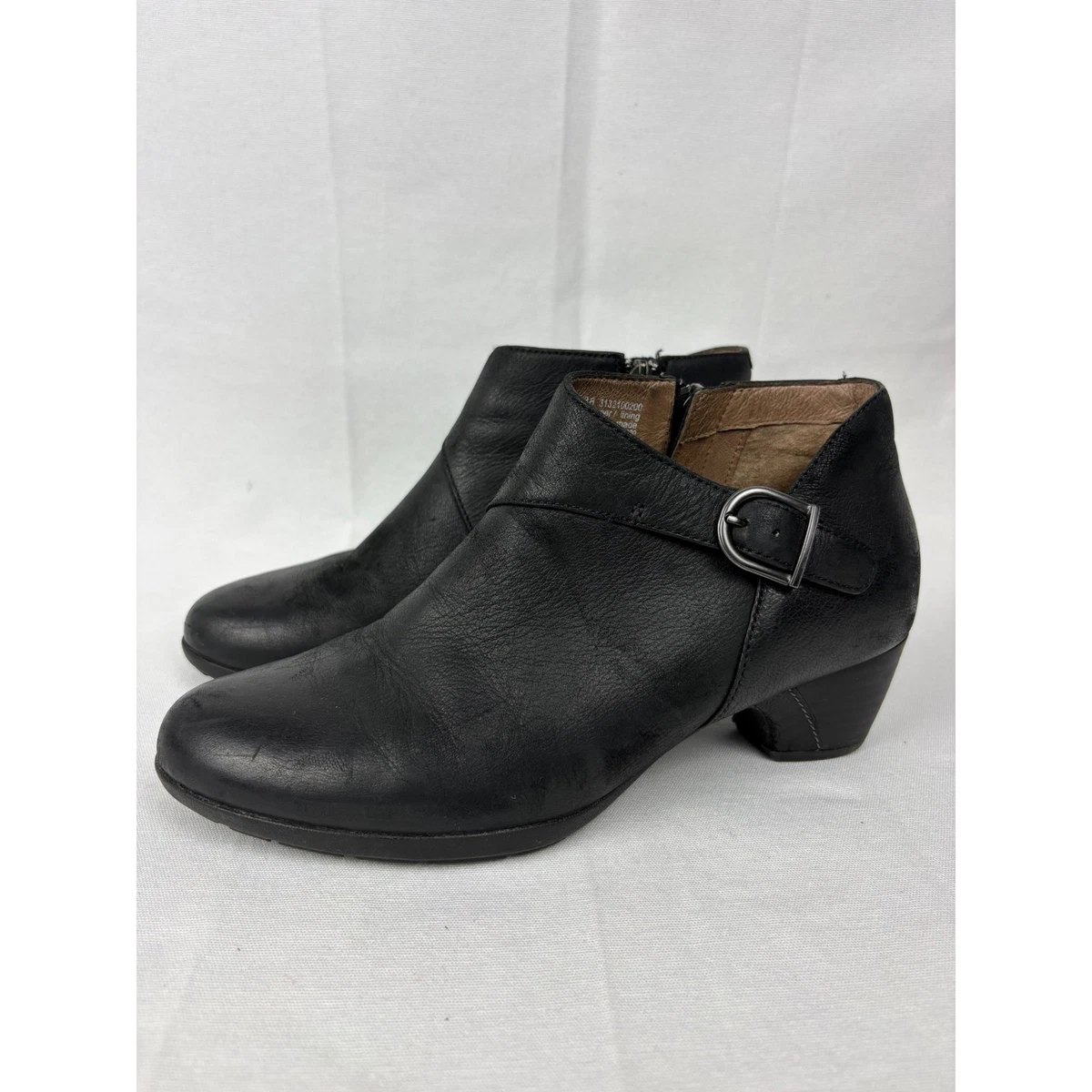 Dansko Black Low (1-1.9 in) Heel Height Boots for Women for  display picture 1