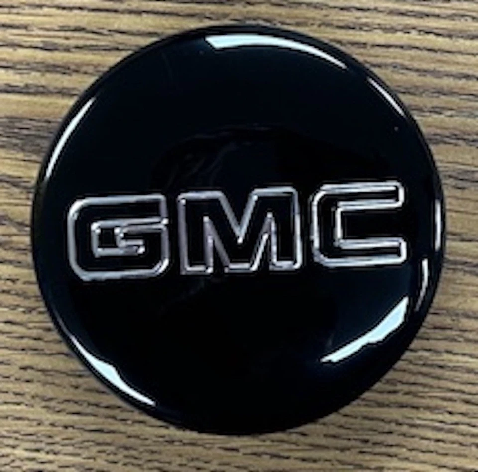 Juego de tapa central negra 3 1/4" GMC Canyon, Sierra 1500, Yukon #84388431 Foto 2 de 2
