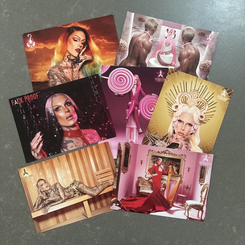 Jeffree Star Cosmetics Promo Card Lot Makeup Art Y2K Indie Vanity Decor