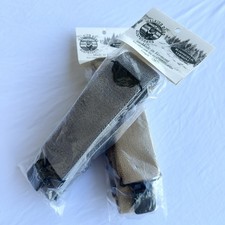 Walking Boss Suspenders 56  Lengths-Colors Tan - Gray New Lot Of 2