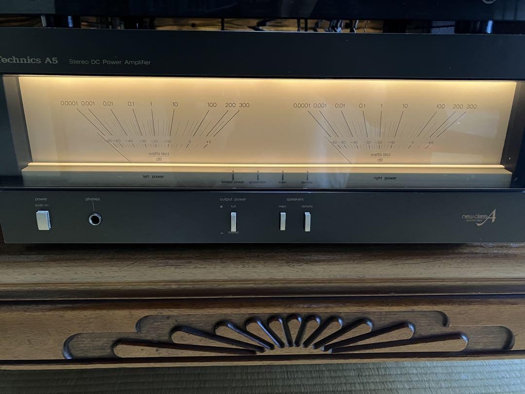 Technics SE-A5 Power Amplifier Vintage Hi-Fi Stereo Power
