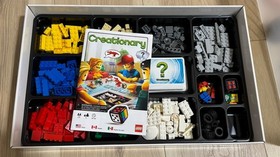 Retired LEGO Games: Creationary Board Game - 3844 Incomplete Set