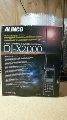 Alinco dj-x2000 Handheld Communication receiver / Scanner radio