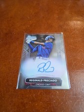 REGINALD PRECIADO 2022 Bowman Sterling Prospects Autograph - #PA-RP Chicago Cubs