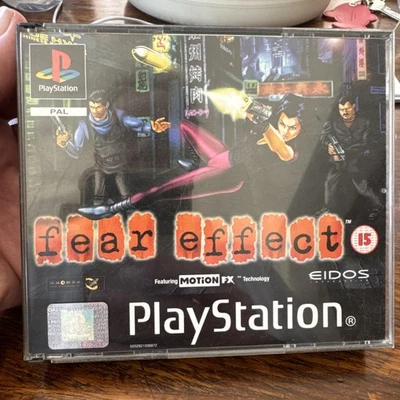 Fear Effect PS1 Complete, Superb condition + Manual 4 Discs collector quality? - Image 1 of 4