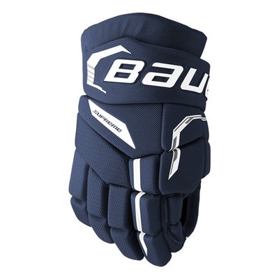 BAUER Eishockey Handschuh Supreme navy FUSE - Yth. 8''