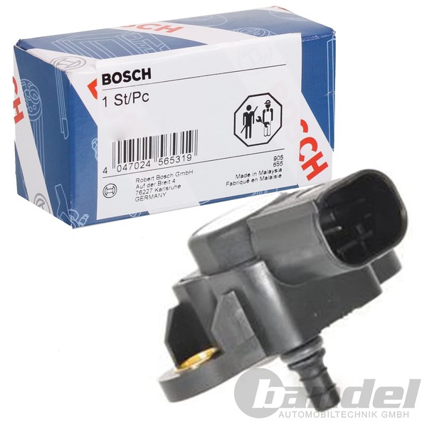 Bosch Sensor, Ladedruck MAP-SENSOR FüR MERCEDES-BENZ A-KLASSE AMG C-KLASSE CLA-image