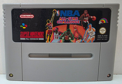 NBA All-Star Challenge - Super Nintendo / SNES - PAL Modul Ohne OVP Basketball