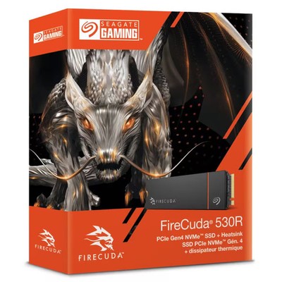 Seagate - FireCuda 530R 4TB Internal SSD PCIe Gen 4 x4 NVMe with