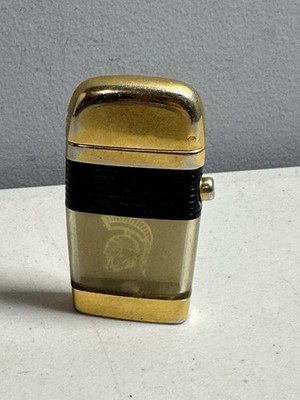 Vintage Scripto Vu-Lighter Trojan Viking Helmet As Is Nice
