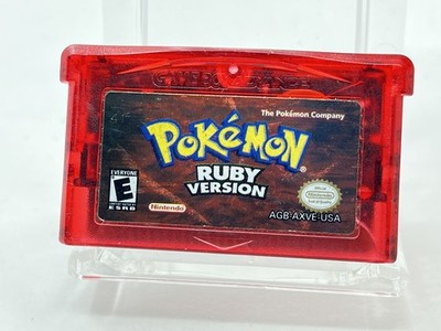 Pokemon Ruby Nintendo Gameboy | AUTHENTIC | NEW BATTERY