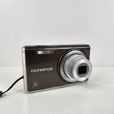 Olympus FE-4030 Black Vintage Digital Camera with Tested Working English