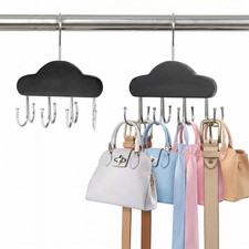 Belt Organizer, 2 PCS Belt Hanger for Closet, Tie Organizer for Men, Rotatabl...